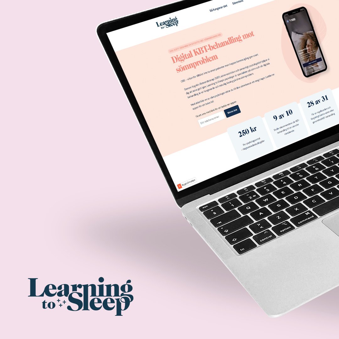 Logotyp för att lära sig sova